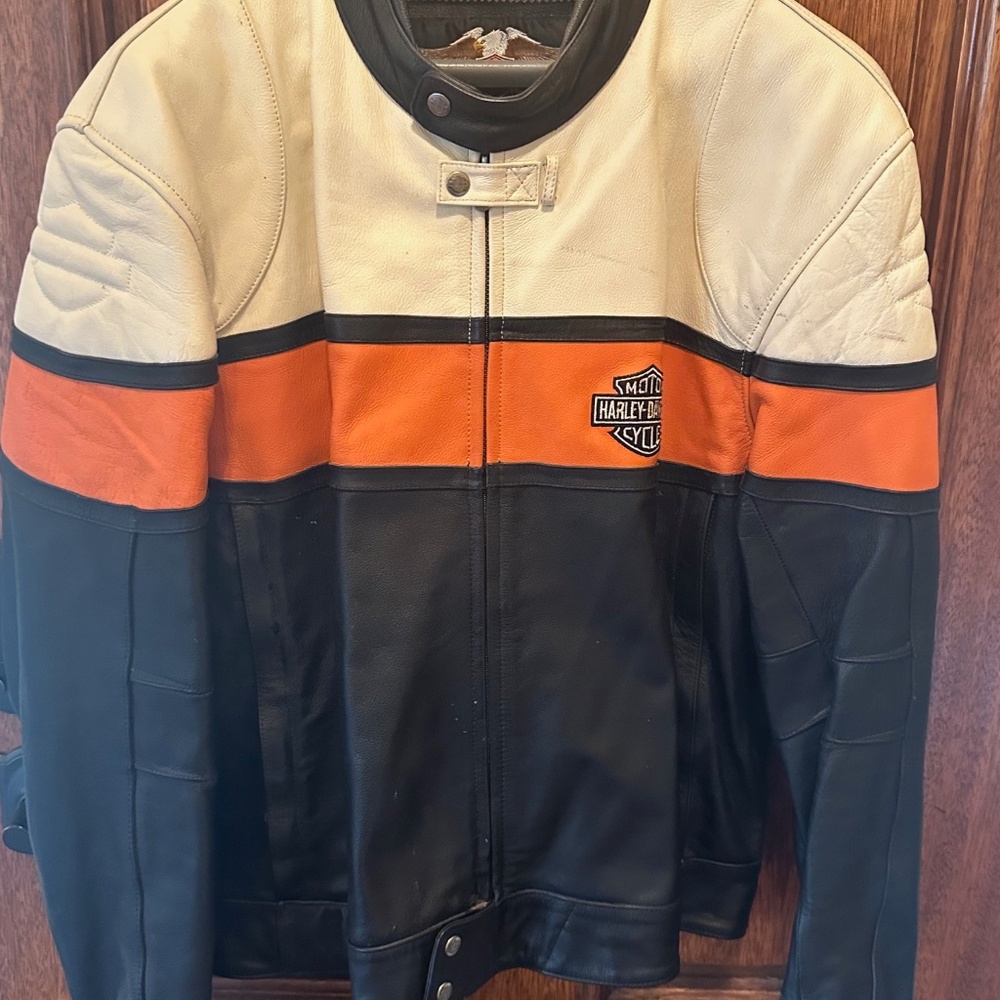 Harley Davidson Leather Motorcycle Jacket